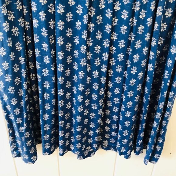 Polo Ralph Lauren Blue Floral Baby Doll Dress with Pockets - Picture 9 of 13